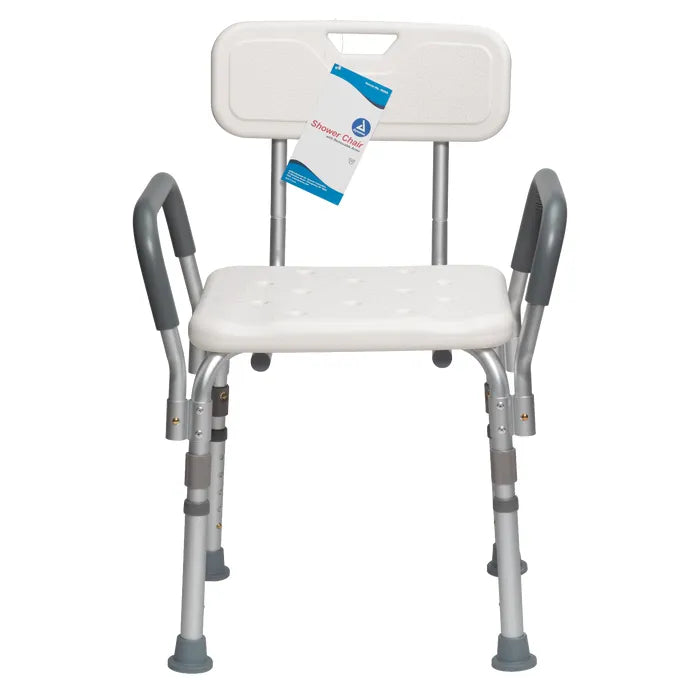 Shower Chair With Removable Back and Arms