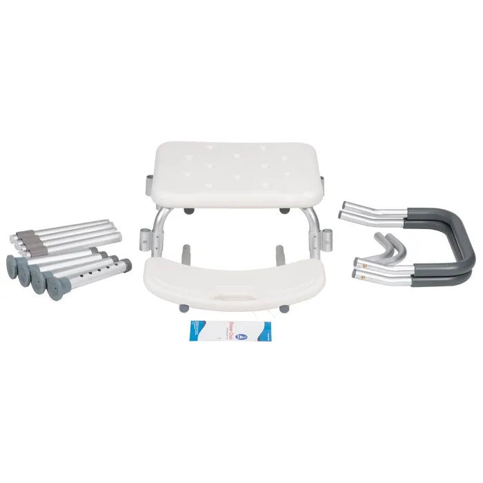 Shower Chair With Removable Back and Arms