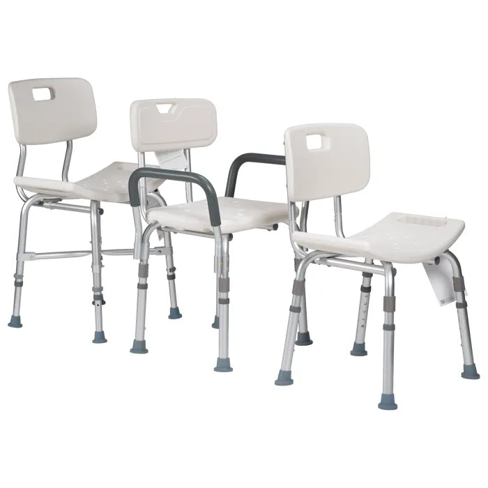 Shower Chair With Removable Back and Arms