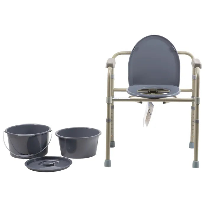 Dynarex Folding Bedside Commode