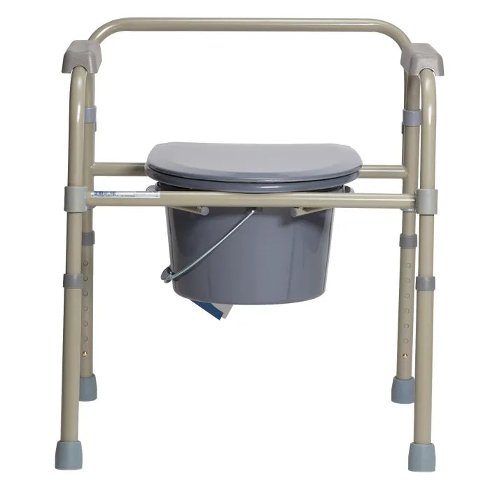 Dynarex Folding Bedside Commode