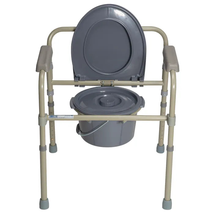 Dynarex Folding Bedside Commode