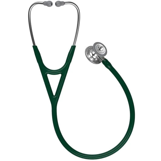 3M LITTMANN CARDIOLOGY IV Stethoscope Hunter Green Tube, 27"