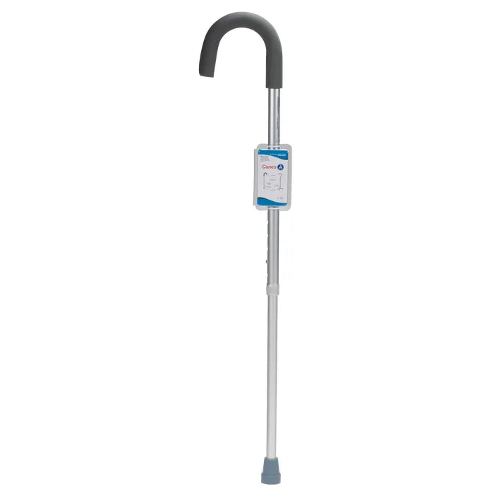 Round Handle Canes, 250 lb limit, Vinyl or Foam Grip