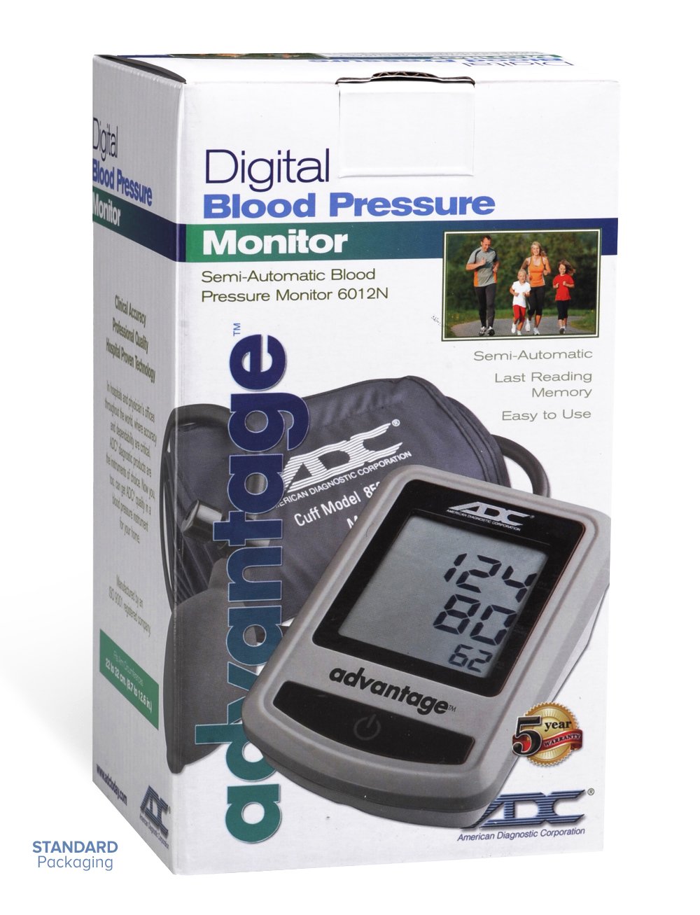 ADC ADVANTAGE 6012N BLOOD PRESSURE MONITOR