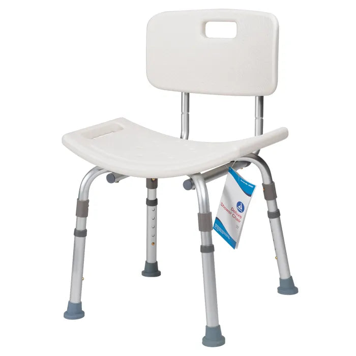 Dynarex Deluxe Shower Chair With Back