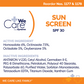 Dynarex WeCare Sunscreen, 3.5g Packets, 1000/Case