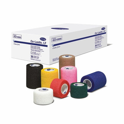 CO-LASTIC LF COHESIVE ELASTIC BANDAGES 1.5" X 5 YDS, TAN, 48/CS