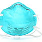 3M™ Health Care Particulate Respirator and Surgical Mask 1860S, Small