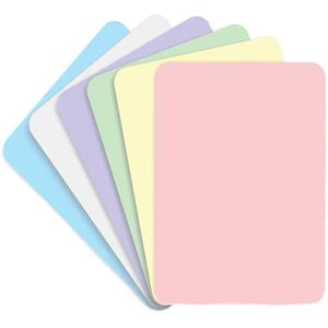 DUKAL UNIPACK EXAM ROOM TRAY COVERS 8.5"x 12.25", Pink, 1000/cs