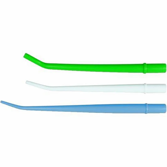DUKAL UNIPACK Surgical Aspirator Tips, Green 1/4" x 6 1/4", Case of 250
