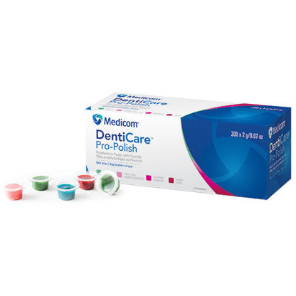 MEDICOM DENTI-CARE PROPHYLAXIS PASTE WITH FLUORIDE Mint, 200/bx