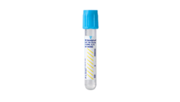 BD 363083 VACUTAINER CITRATE PLUS PLASTIC TUBES Hemogard Closure, 13mm x 75mm, 2.7mL, Lt. Blue, Paper Label, 0.109 Molar/3.2% Sodium Citrate, 1000/cs