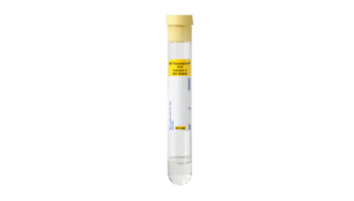 BD 364606 VACUTAINER ACD GLASS TUBES Conventional Stopper, 16 x 100mm, 8.5mL, Yellow, Paper Label, ACD Solution A of Trisodium Citrate 22.0g/L, Citric Acid 8.0g/L & Dextrose 24.5g/L, 1.5mL, 100/bx