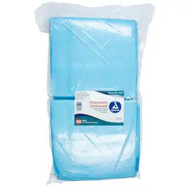 Dynarex Disposable Underpads, 30 x 36 (90 g) with polymer, 2/50/Cs