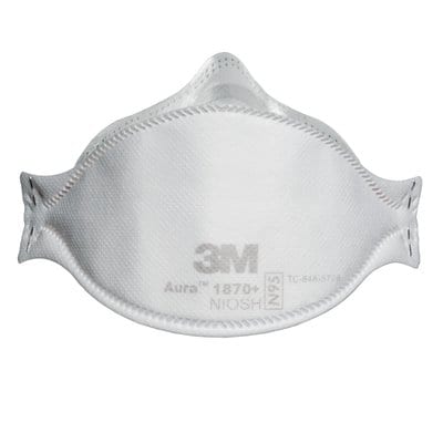 3M Aura 1870+ Particulate Respirator, N95