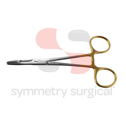 Symmetry® Needle Holder, Veterinary, Olsen-Hegar, Tungsten Carbide, 5 1/2 in, 140mm