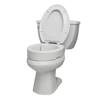 Rhythm Healthcare Bolt On Hinged Raised Toilet Seat, Various Options