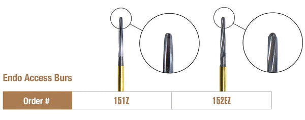 Pac-Dent Endo bur 151Z, 3/pk