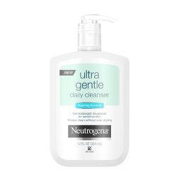 J&J NEUTROGENA SKIN CARE Ultra Gentle Daily Foaming Cleanser, 12 fl oz, 3/bx, 4 bx/cs