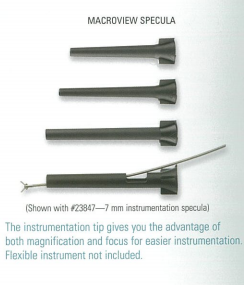 WELCH ALLYN VETERINARY MACROVIEW OTOSCOPE Reusable Specula Set