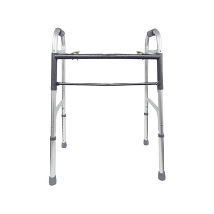 Rhythm Healthcare Bariatric Extra Wide Two Button Folding Walker, Various Options