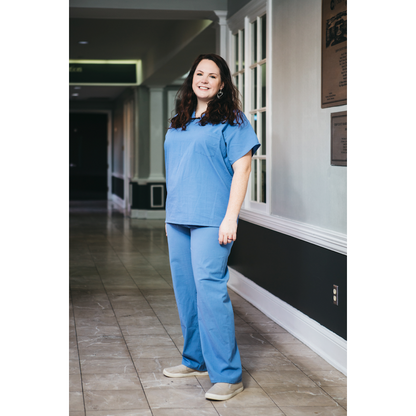 Field To Closet Cotton Therapeutics Scrub Top, PROTX2®AV Antimicrobial Technology, XS-XL