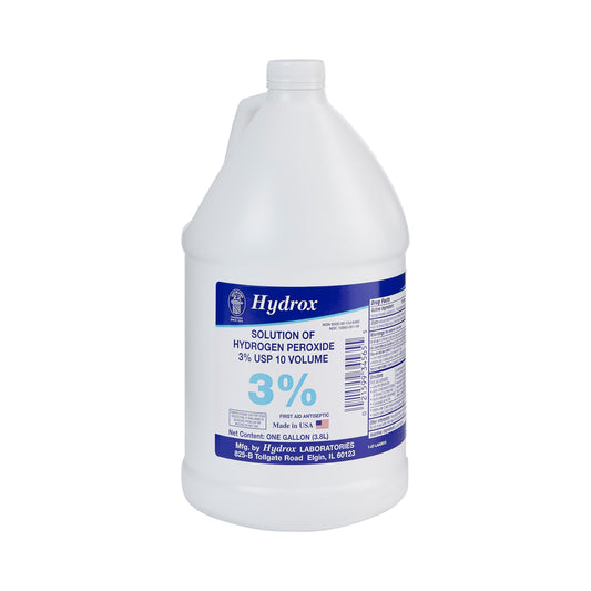 HYDROX LABORATORIES Hydrogen Peroxide 3%,1 Gallon