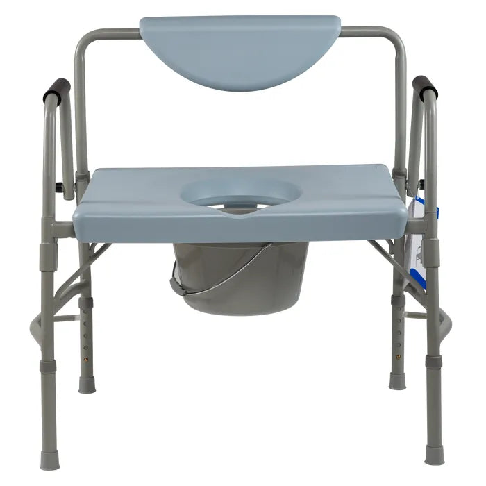 Dynarex Bariatric Drop Arm Bedside Commode