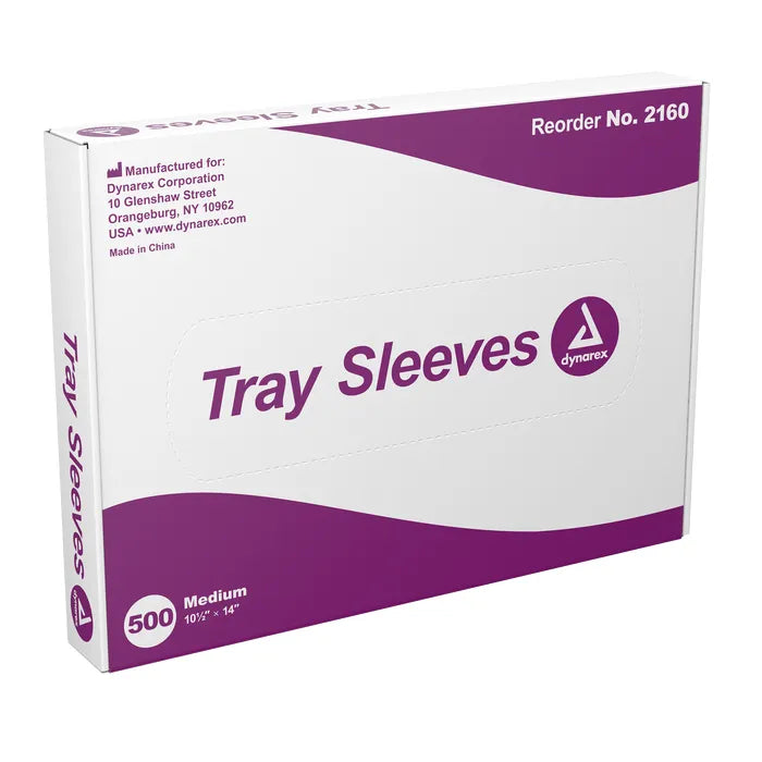 Dynarex Tray Sleeves, Various Options