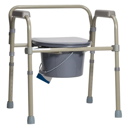 Dynarex Folding Bedside Commode