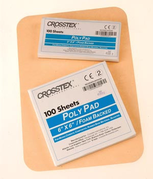 CROSSTEX MIXING PADS POLY COATED, Various Options, 600/pack