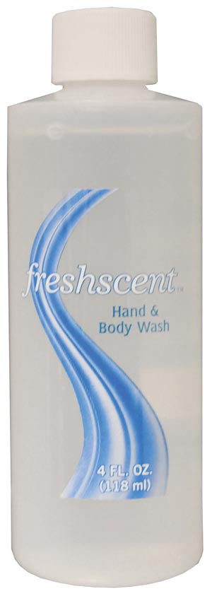 NEW WORLD IMPORTS FRESHSCENTª SOAPS Liquid Hand & Body Wash, 4 oz, 60/cs