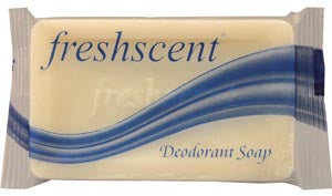 NEW WORLD IMPORTS FRESHSCENTª SOAPS Freshscent Deodorant Soap, #1.5, Individually Wrapped, 50/bx, 10 bx/cs