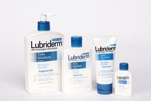 J&J LUBRIDERM Lubriderm, Unscented, 6 oz, 6/pkg