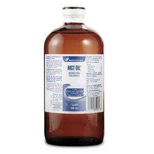 NESTLE MCT OIL MCT Oil, 1 Qt Glass Amber Bottles, 6/cs