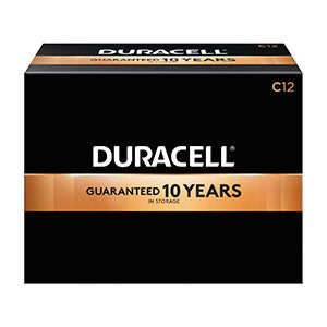 DURACELL® COPPERTOP® ALKALINE BATTERY WITH DURALOCK POWER PRESERVE™ TECHNOLOGY Battery, Size C