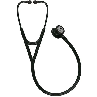 3M LITTMANN CARDIOLOGY IV Stethoscope Black Finish Chestpiece, Black Tube, 27"