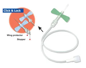 EXEL SECURETOUCH SAFETY BUTTERFLY INFUSION SET