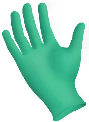 SEMPERMED SEMPERSURE GREEN NITRILE EXAM GLOVE, CHEMO RATED, Case of 2000