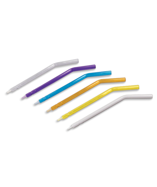CROSSTEX SPARKLE DISPOSABLE AIR WATER SYRINGE TIPS, Assorted Colors