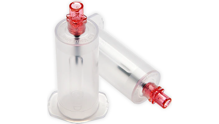 BD VACUTAINER BLOOD TRANSFER DEVICE Female Luer Adapter, Pre-Attached Holder, Bulk, 198/cs